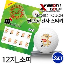 띠골프공스티커