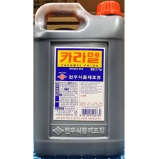 대용량 캐라맬 소스 2.7kg 말통 업소용 식당 액상, 1개