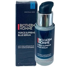 비오템옴므 포스 수프림 블루 세럼18ml TOGO사이즈-남성프리미엄라인NO.1(니콜라스 홀트 픽), 18ml, 1개 - biothermhomme