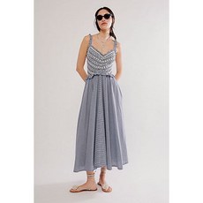 Tach 클로스 빅토리아 깅엄 드레스