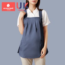 전자파차단 초기 전자파 차단 앞치마 담요 작업 옷 방사선 방어 보호, 버튼핏-네이비, 1개