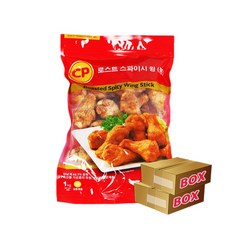 냉동 닭봉 로스트 스파이시 윙(봉) 박스 1KGX10EA, 10개, 1kg