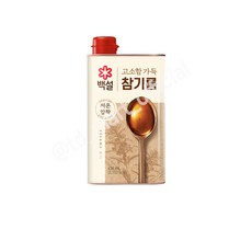 참기름 백설 고소함가득 430ml 2개입