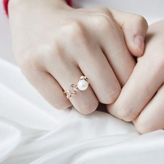 18k진주반지
