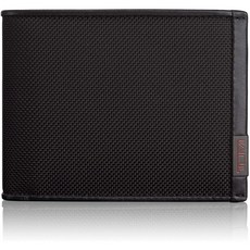 TUMI-남성용 RFID ID 잠금 장치가있는 Alpha 글로벌 이중 지갑 지갑-블랙