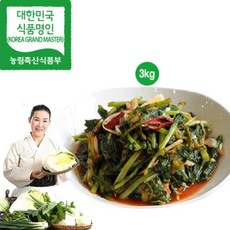 eTV 유정임 명인 열무김치3kg, 3kg, 1개