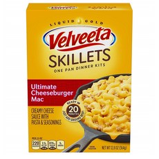 Velveeta Cheesy 벨베타 치즈버거 맥앤치즈 키트 12.8oz 364g 4팩