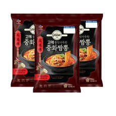 고메 중화짬뽕2인분x3개, 1세트, 652g