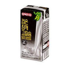 삼육두유 검은참깨고칼슘 190ml, 96개