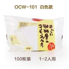 직영 수입 산요 필터지 CAFEC 여과지 티거름망 부채 형 100 장, OCW-101 화이바 1-2 인 형세