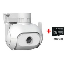 IMILAB EC5 투광 조명 카메라 야외 와이파이 보안 비디오 감시 캠 IP 2K 컬러 야간 투시경 360 ° 인간 추적 웹캠 신제품, 15) Camera add 128G Card - AU