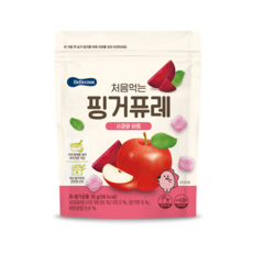 베베쿡 처음먹는 핑거 퓨레, 사과와비트, 8g, 1개