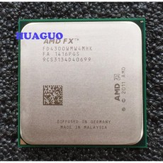 AMD FXSeries FX4300 3.8GHz 4MB 캐시 쿼드코어 CPU 프로세서 FD4300MW4MHK 소켓 AM3+ - 5600x