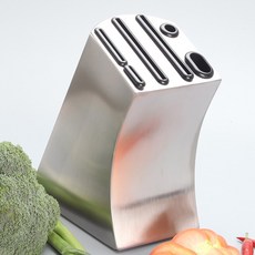 엔비스토어 스텐 칼블럭 칼 보관함 칼꽂이 거치대 수납