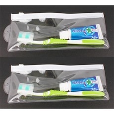 (인쇄제작 1800개)LG페리오치약칫솔세트 20g1p 지퍼백 수건 스마트키고리 례선물 학술대회기념품 판촉파일, 1개