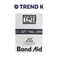 데이식스 앨범 미니9집 [Band Aid] DAY6 밴드에이드 일반반 ROCK BAND Ver. (미개봉), ROCK BAND Ver(블랙)