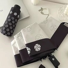 샬몽스델리 UV 99% 자외선(UV) 차단 초경량 5단 미니 우산 양산 겸용 + 커버포함