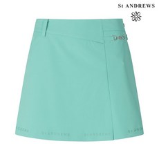 세인트앤드류스 [이월67%] 민트 여성 심볼 체인 장식 로고 프린트 A라인 큐롯 스커트 821C1PC357MT 746866
