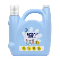 당일발송 세균아 꼼짝마 세꼼마 대용량 리필 온더바디 핸드워시 레몬향 3.5L, 1개