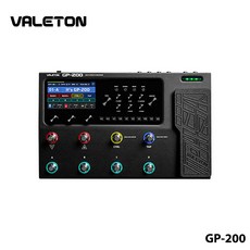 Valeton GP-200 멀티 이펙트 프로세서 멀티 이펙트 페달 GP 200