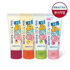 (2개) 닥터제니 1450주니어치약(고불소) 60g/향, 향:오렌지2개