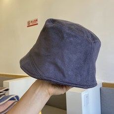 벙거지모자 가을겨울 무스탕 노라인 작은헤드 코디하기쉬운