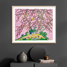 이왈종봉황그림