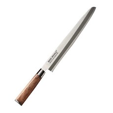 회칼 세트 일본식 칼날 횟칼 낚시용 다마스커스 스틸, 1개, 하얀색 23.8cm 155mm