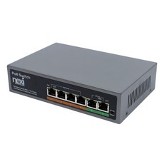 [NEXI] 넥시 NX-POE604EX20 [NX660] [스위칭허브/4포트+Uplink 2포트/100Mbps/PoE]