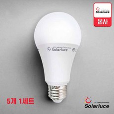 솔라루체 본사 LED 전구 BULB LAMP 5개 1세트 8W 10W AC타입 전구교체, 8W 6500K - g1솔라