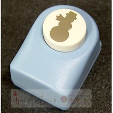 핸디몰 소형 모양펀치 모음13~18mm(재고한정 초저가 모양펀치), 눈사람①