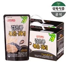 삼육두유 검은콩 볶은 귀리 파우치 190mlx30입, 190ml, 30개
