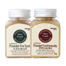 더독 수제파우더 2종소간파우더 70g 북어파우더 60g