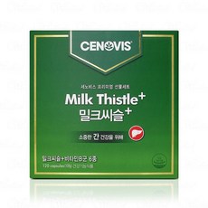 [KT알파쇼핑]세노비스 밀크씨슬 플러스 900mg x 120캡슐, 1개