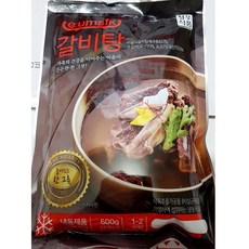 소갈비탕(청우 600g)X25 업소용, 25개, 600g