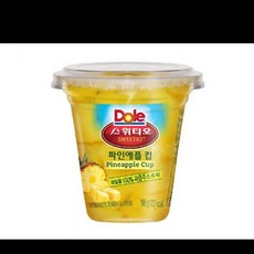 파인애플컵 돌코리아 1.188KG(198Gx6EA)/BOX, 6개