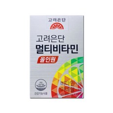 고려은단 멀티비타민 올인원 1560mg x 60정 x 6박스_RE