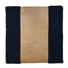 따듯한 겨울 극세사 방석 베이지블랙 차량 방한 사계절 사무실 쇼파 털방석 학생 의자 차량용, 1개