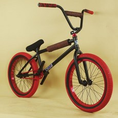 BMX 묘기 자전거 스턴트 익스트림 스포츠 입문용, F. 블랙레드(리어브레이크)
