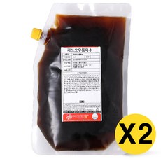아이엠소스 가쓰오우동육수, 2kg, 2개