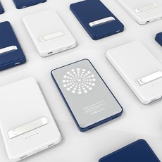 아이폰12 맥세이프 지원 무선충전 보조배터리 magsafe, 코발트 블루