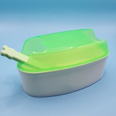 햄스터 스쿱 목욕통 은신처 / 햄스터화장실 / 햄스타하우스, 1개