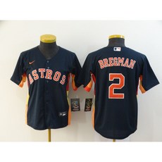 해외_2020 MLB 야구 유니폼 애스트로스 중학생 여성 훈련복
