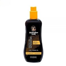 오스트레일리안 골드 다크 태닝 이국적인 오일 당근 추출물 포뮬러 237ml 8온스, Dark Tanning Exotic Oi, 1개