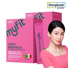 동국제약 마이핏 이보영 100% 이탈리아 엠머밀 파로 효소 분말 식약청인증, 2개, 30회분