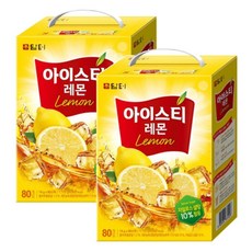 담터 아이스티 레몬 160t (80개x2), 1세트
