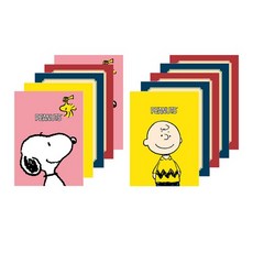 스누피 피너트 무제노트 10권, RandomDelivery, 3개