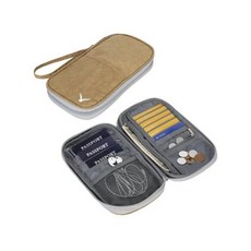 Hynes Eagle RFID 차단 여권지갑 여행증 주최자 카키카드