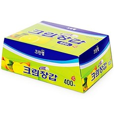 크린랩크린 400매 비닐장갑 크린랩 크린장갑 XW187B90, 1개, 1개