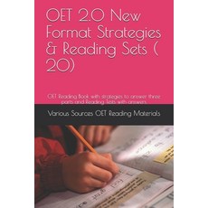 (영문도서) OET 2.0 New Format Strategies & Reading Sets ( 20): OET Reading Book with strategies to answe... Paperback, Independently Published, English, 9798515537302